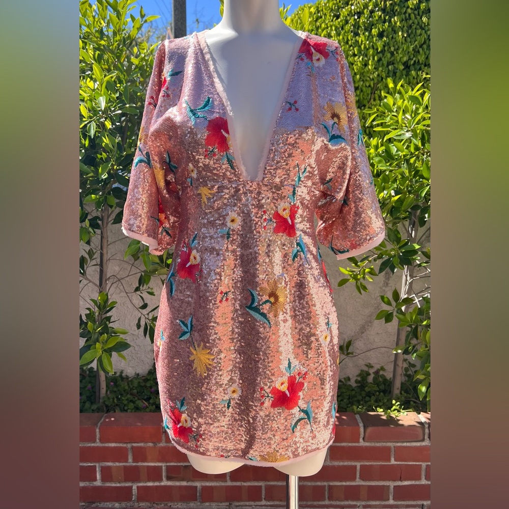 JELLA C - Micro Sequin Mini Dress